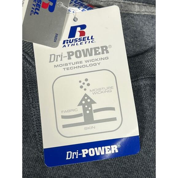 New Vintage Russell Athletic crewneck sweatshirt Men Sz L Large NWT Y2K DS - Picture 8 of 12